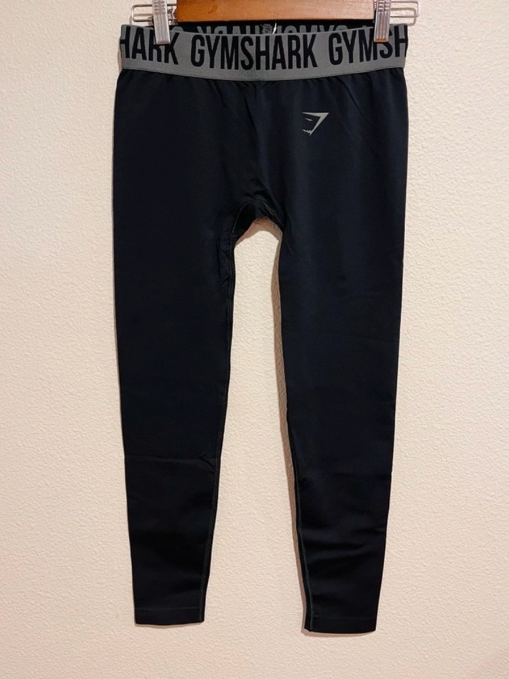 Gymshark Fit Seamless Ankle Crop Compression Leggings Black S NWOT